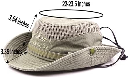 2 peças chapéus de balde para homens sol chapéus chapéus largos largos chapéus para pesca, caminhada