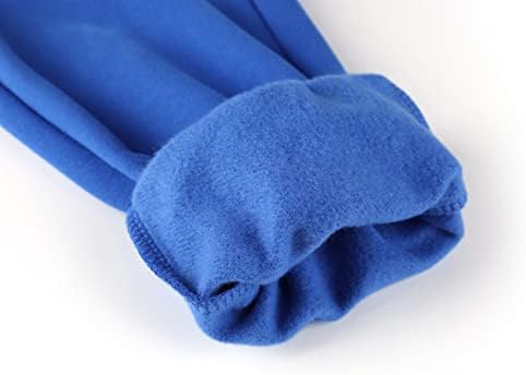 Calças de lã de lã de calças ativas de meninos Dilbyke com bolsos, calças de fundo grossas
