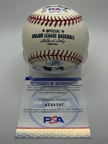 Jose Tabata Pittsburgh Piratas assinou autógrafo oficial MLB Baseball PSA DNA *7 - Bolalls autografados