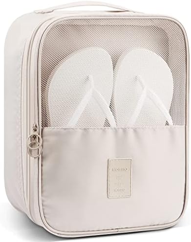 Mossio Shoe Bag segura 3 pares de sapatos para viagens e bolsa de armazenamento de uso diário