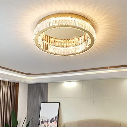 Lâmpada LED de luz de teto de ouro redondo ZSEDP para quarto da sala de estar da sala de estar Estudar decoração de casa interna luminárias