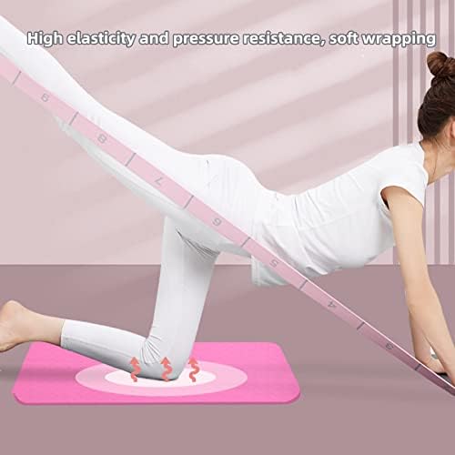Yoga Knee Pad Fitness Mat Pilates Pilates Sports Anti -deslizamento para eliminar a dor durante os treinos domésticos - fornece estofamento e suporte adicionais para joelhos, pulsos, cotovelos