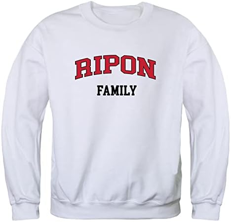 W Republic Ripon College College Red Hawks Family Family Crewneck Sweatshirt