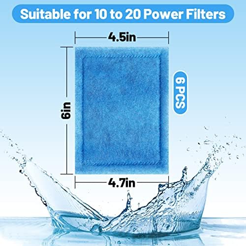 Mewtogo 10-20 galões de filtro aquário Substituição para EZ-Change 2, cartucho de filtro de aquário FIT para aquatech