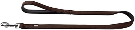 Hunter Softie Leather Leash, médio centímetros, marrom