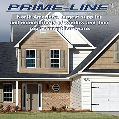 Prime-line PL 7957 Clipes de painel da porta da tempestade com parafusos, moinho