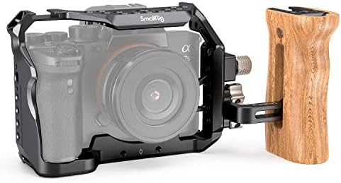 Kit profissional de gaiola de câmera Smallrig para a Sony Alpha 7S III / A7S III / A7S3 com grampo de cabo HDMI e alça lateral