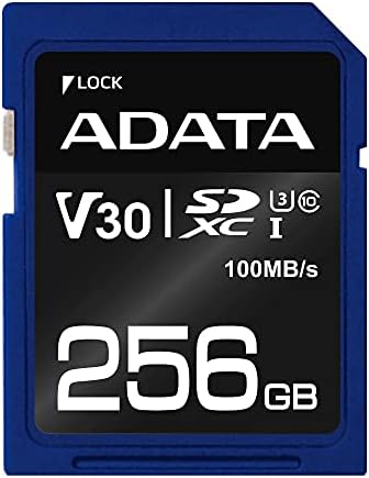 Adata Premier Pro 128GB V30S SDXC UHS-I U3 V30 Classe 10 Full HD e 4K UHD SD Memory Card
