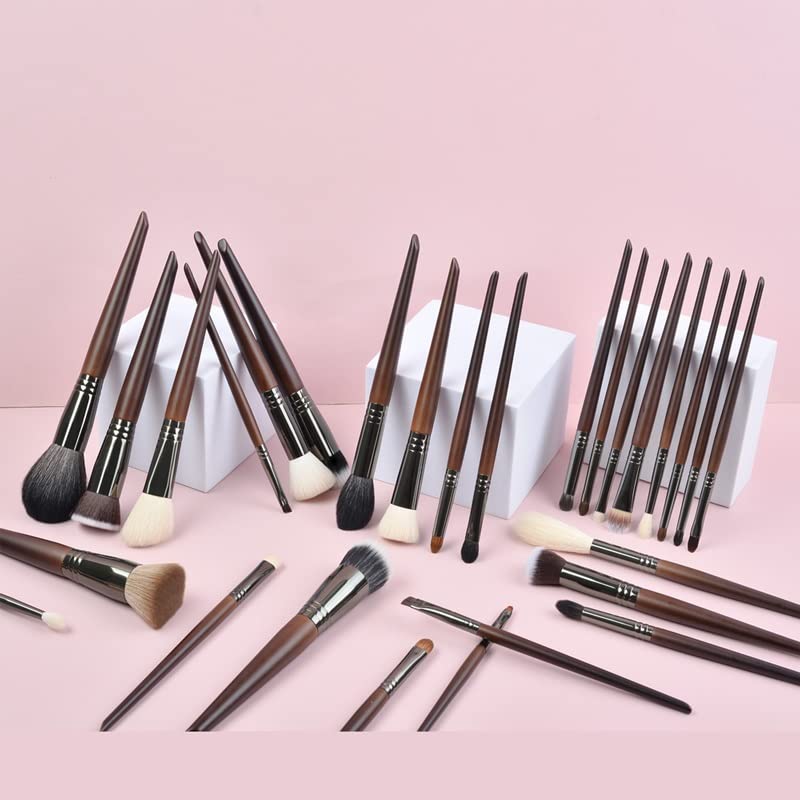 Sxnbh Professional Makeup Brush Set Ferramentas de Cosméticos Kit para Make Up Up Synthetic Foundation Confaler