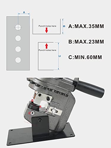 AMZCNC 110V 950W HIDRAULIC PUNCH PUCLO ELÉTRICO HIDRÁULICO FURO HIDRAULIC PURCHING ALIGE PURCHING FURCO DIGGER DA PLACA DE PLACA DE PLACA DE PLACA DE PLACA DE PLACA DE PLACA DE ALIMA