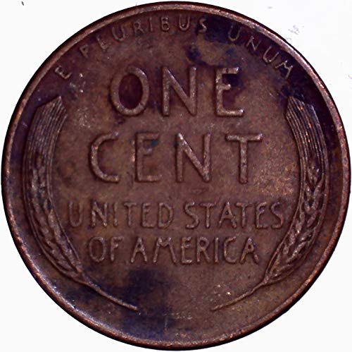 1955 D Lincoln Wheat Cent 1C muito bom