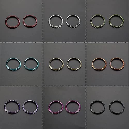 2 PCs colorido Rings de jogo colorido peças de reposição anel de roqueiro decorativo para PS5 Controlador de jogo anéis de sotaque personalizados