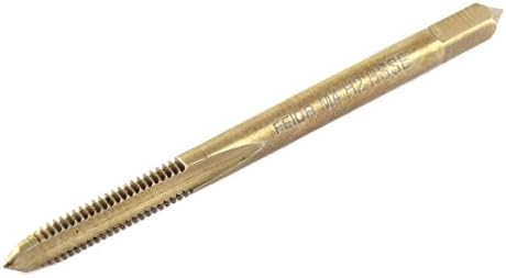 Aexit M4 x torneiras 0,7 55 mm de comprimento Torneiras de tubo de cobalt retas de flauta