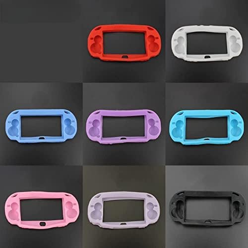 Rymfry Silicone Capa Casa de borracha Concha de protetor macia Caso de capa para PS Vita 1000 PSV 1000 PSV1000