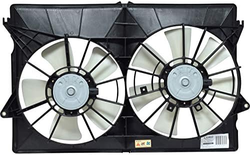 Novo conjunto de ventiladores de radiador duplo e condensador FA 70215C - 5102428AA Pacifica