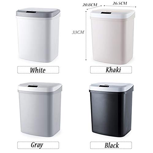 Skimt lixo lata banheiro casa inteligente indução automática lixo elétrico lixo pode lixeiras de lixo de lixo inteligente