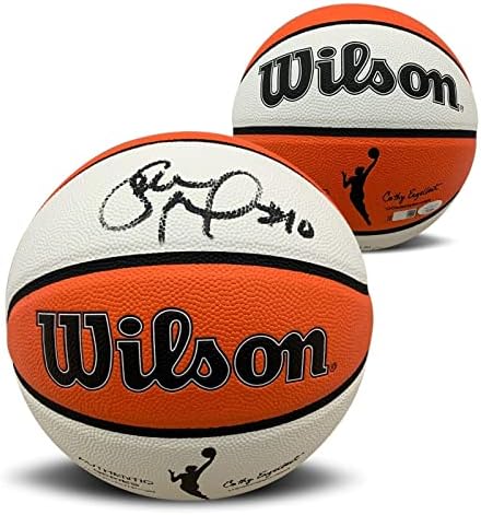 Sue Bird autografou a WNBA assinada em tamanho grande JSA CoA - Basquete universitário autografado