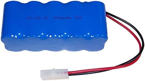 12V 10S 1800mAh SC NICD Bateria de pacote 2C Taxa de descarga ket-2p plugue feminino positivo para orifício quadrado