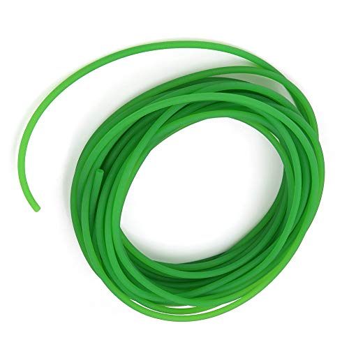 Cinturão redonda de poliuretano PU de superfície verde Pu