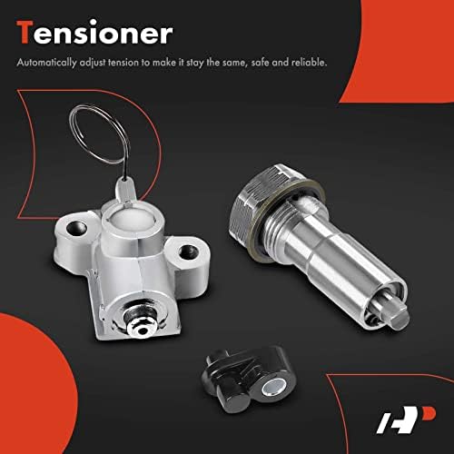 Kit de cadeia de tempo do motor A-premium com tensionador [FIT DOHC, 4CYL 2.0 2.2 2.4L] Compatível com Chevy & Buick & GMC &