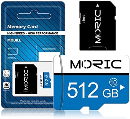 512 GB Micro SD Card MicrosDXC Card de alta velocidade Card Speed ​​para smartphone/tablet/console de jogo/câmera