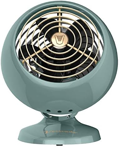 Vornado Vfan Mini Classic Classic Personal Vintage Air Circulator Fan, Green