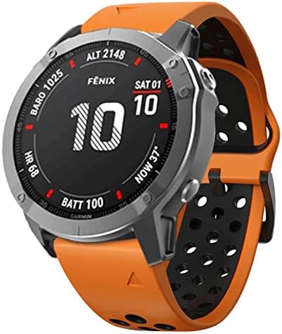 Axti Sport Silicone Watch Straps Band Bracelete de liberação rápida para Garmin Fenix ​​6x 6 Pro 5x 5 mais 3HR 935 945 Pulseira 22 26mm Watch Bands
