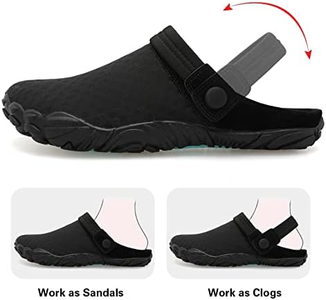 Besroad para caminhadas ao ar livre em sandálias Sports Sapatos de água tênis de moda Slippers Clops clássicos para mulheres homens
