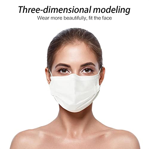 Máscaras Whitedisposable para máscaras de pano femininas para máscaras de homens para meninas descartáveis ​​Coat 5t Disponível Face_mask