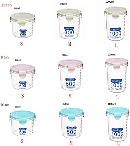 Recipientes de armazenamento de alimentos herméticos - Caixa de armazenamento de cozinha Selando preservação de alimentos