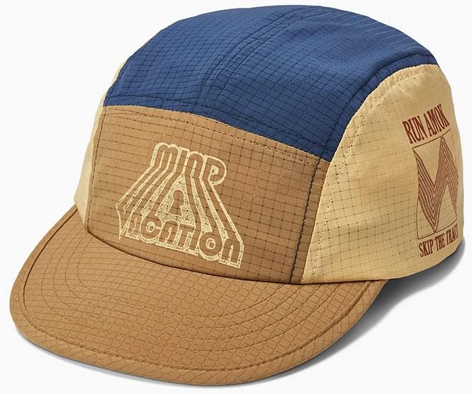 Roark Run Amok Camper Hat, Brim Soft Running Cap for Men