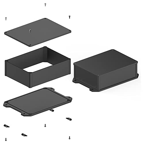 Yonguketi L10A OEM ODM de corrosão L10A Case eletrônica de componente eletrônico Customização do gabinete do terminal de terminal Caixa de terminal de fibra à prova d'água