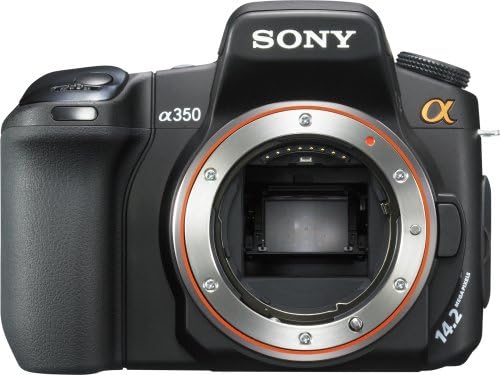 Sony Alpha DSLRA350X 14.2MP Câmera SLR Digital com estabilização de imagem super estável com DT 18-70mm f/3.5-5.6 & dt 55-200mm f/4-5.6