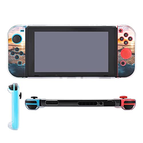 Caso para Nintendo Switch Amazing Beach Sunset Cinco Pieces Definir acessórios de console de casos de capa protetores para
