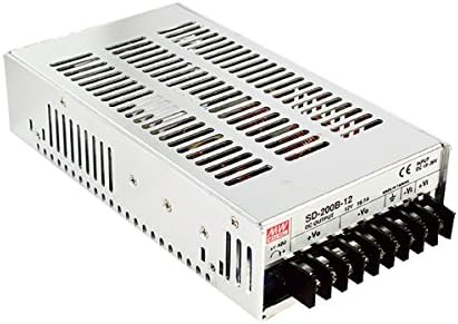 MW significa bem SD-200D-12 12V 16.7A Conversor DC-DC de saída única fechada