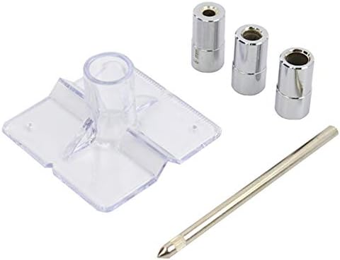 Guangming - kit de gabarito de perfuração de doe, guia de ângulo de perfuração de madeira com 6 mm, 8 mm, 10 mm de buchas,