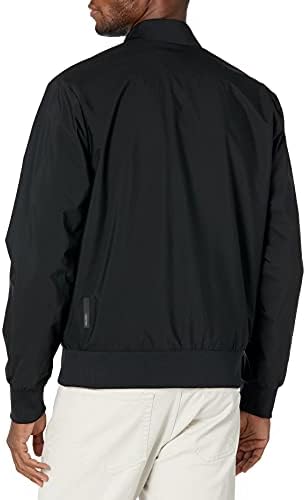 Jaqueta de bombardeiro de logotipo fosco de Calvin Klein