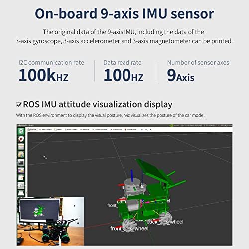 Conselho de Desenvolvimento Yahboom para Raspberry Pi Jetson Nano Building Ros Robot Expansion Board com sensor IMU