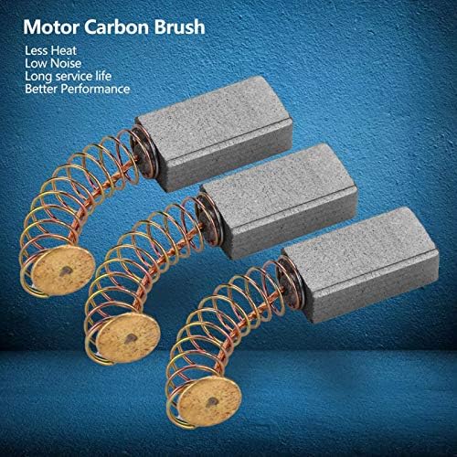 Escova de carbono, pincel de carbono conjunto estável funcional com 20pcs para motor para condução de corrente para engenheiro