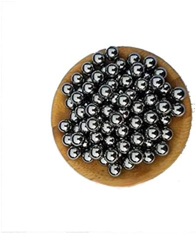 Bola de aço de aço nianxinn 8 mm de aço de aço 7 mm 9mm 10 10 pinball law food ball aço bola 2. 5 kg 6,4 mm, 2. 9kg