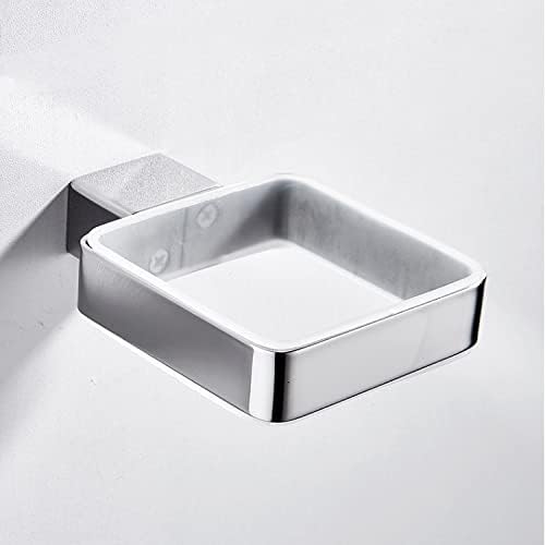 N/A 304 Antegral de aço inoxidável Pusher de escova de banheiro do banheiro, com escova de parede de escova de vaso