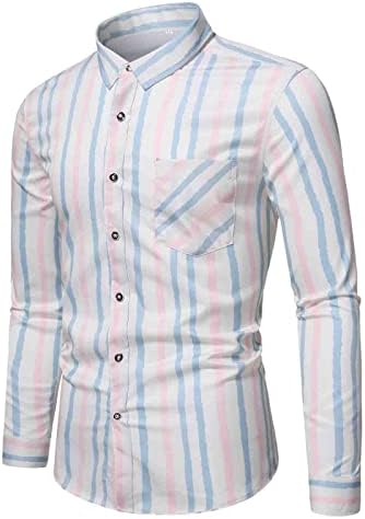 Camisetas xiloccer t, homens outono de inverno de inverno solto de peito casual lapela praia de manga longa camisa de férias