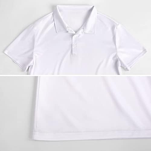BMISEGM Summer Mens Dress Shirts Mens primavera e verão Moda Retro 3D Botão de impressão digital lapela Camisa curta