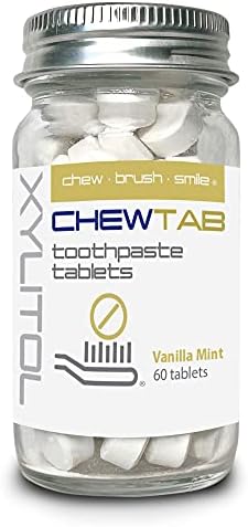 Comprimidos de pasta de dentes de chewtab soldental
