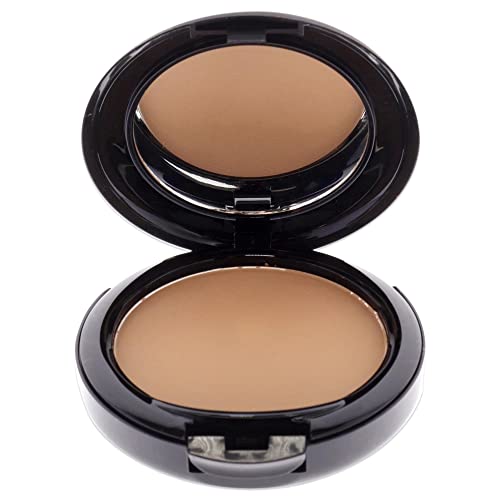 Estúdio de maquiagem Amsterdam Make -Up Compact Mineral Face Powder Foundation - Efeito macio e fosco aveludado - Use seco e molhado