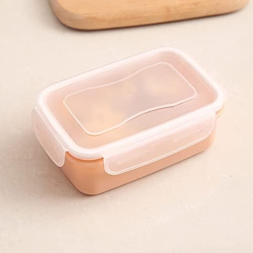 Tampas dbylxmn para recipientes de vidro lanche jarra de cozinha de armazenamento de jarra de garas de geladeira cereals cereais plásticos
