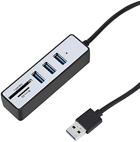 Yasez USB Hub 3.0 Multi USB 3.0 Hub USB Splitter de alta velocidade TF SD CARD LEITOR para PC Acessórios para computadores