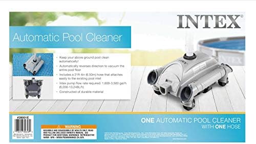 Intex Recreation Corp 28001e Intex Auto Pool Pool, 1 pacote, cinza