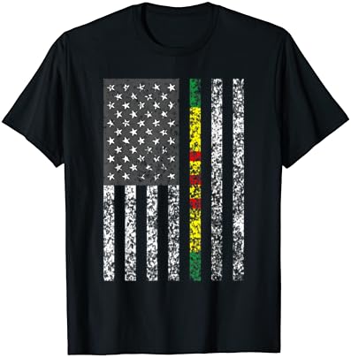 Veterano do Vietnã - bandeira dos EUA - T -shirt de presente de fita de serviço do Vietnã