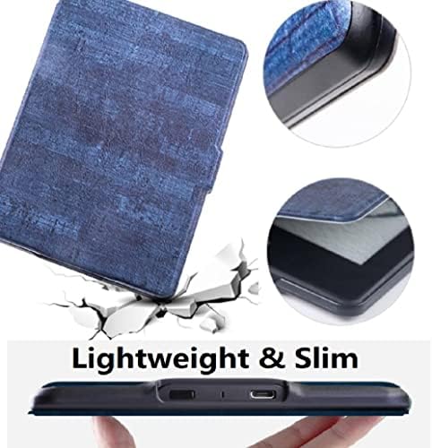 LEDIYOUGOU E-book Caso de capa protetora para Kindle Touch 2014 Ereader Slim Protective Cover Smart Case para o modelo WP63GW com